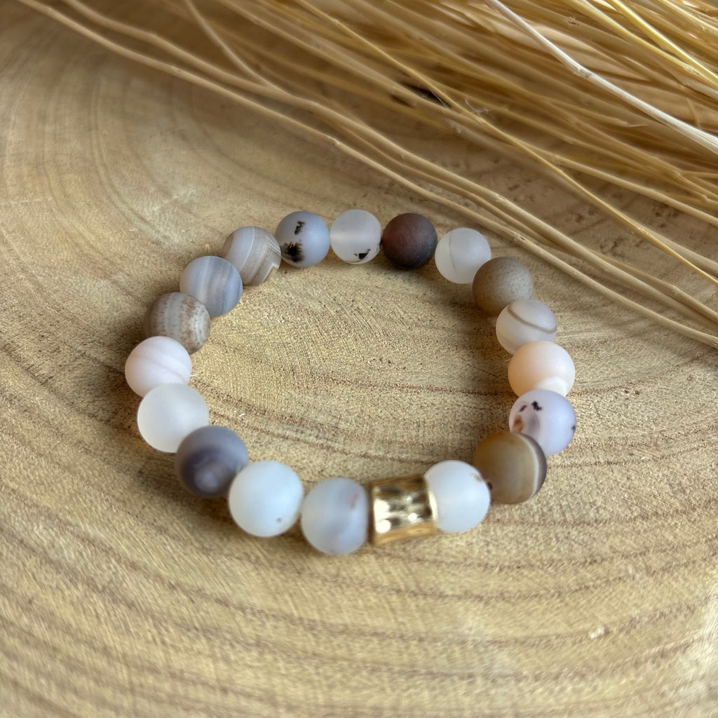 Chloe Agate Stone Bracelet