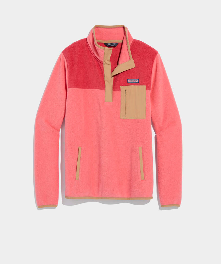 Fleece 1/4 Zip - Just Peachy