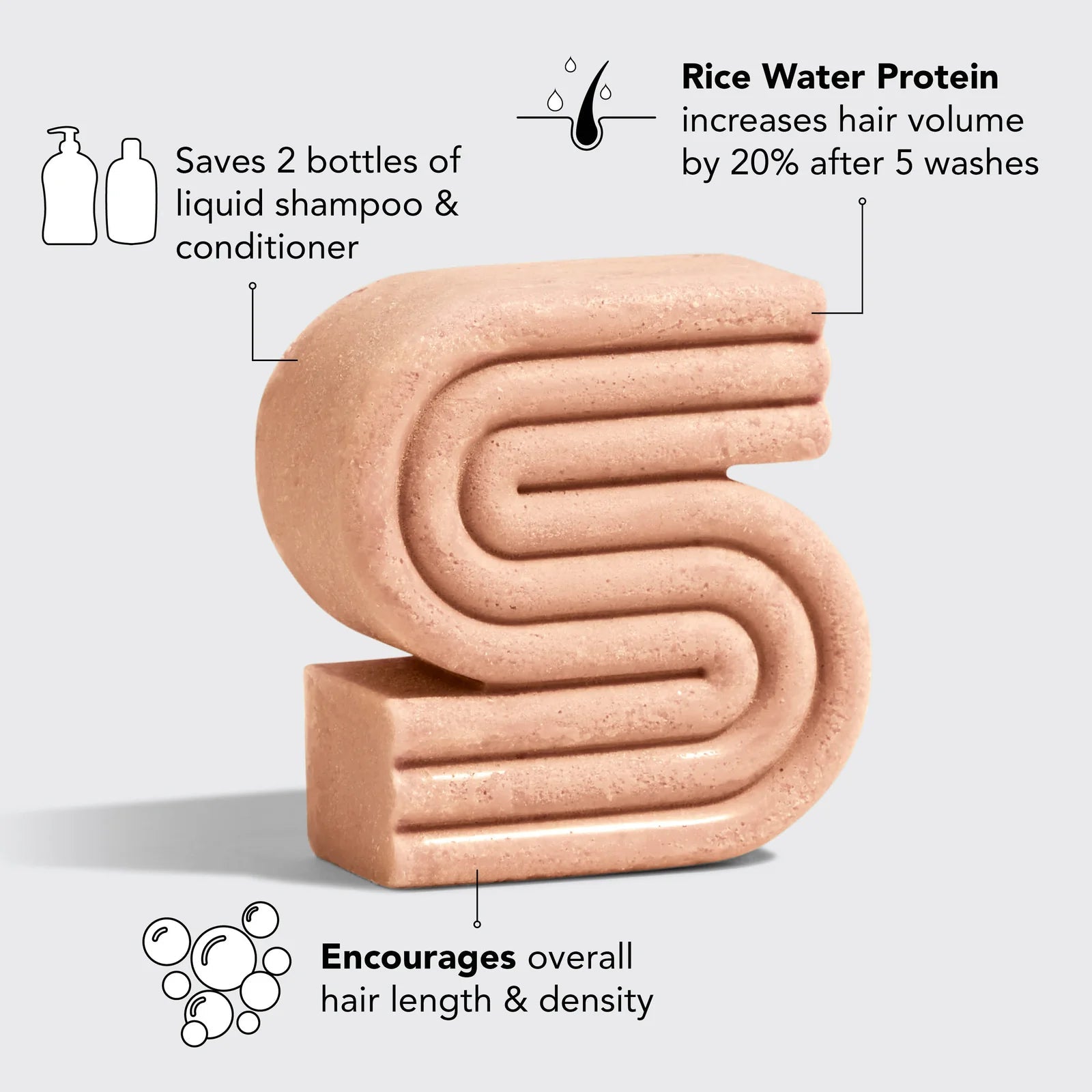 Rice Water Strengthening Solid Shampoo