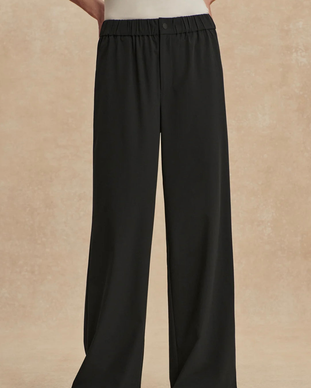 Kayson Wide Leg Pant 29.5” - Black