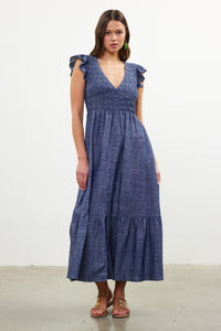 Denim Maxi Dress