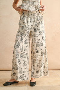 Town Print Pants