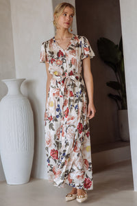Macie Button Front Maxi