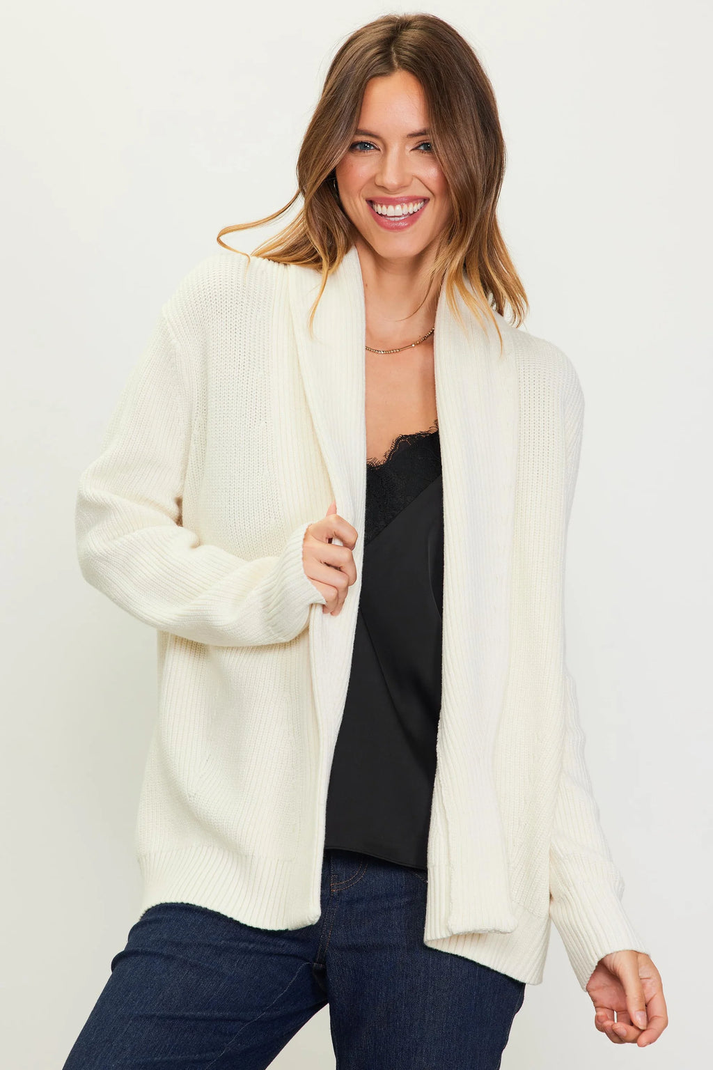 Shawl Collar Cardigan