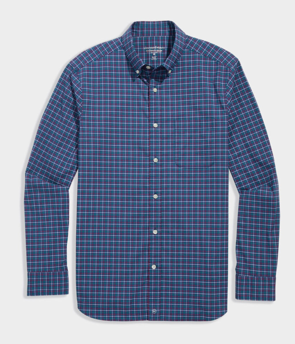 Performance Cotton Wauwinet Tattersall Shirt