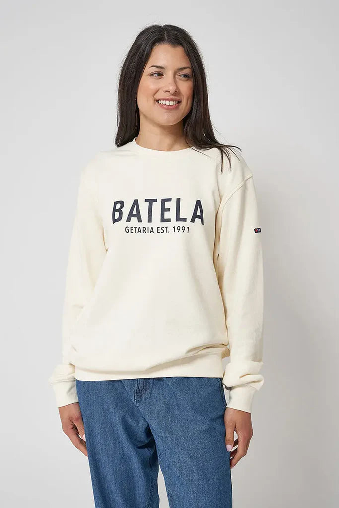 Classic Cotton Sweater - Cream