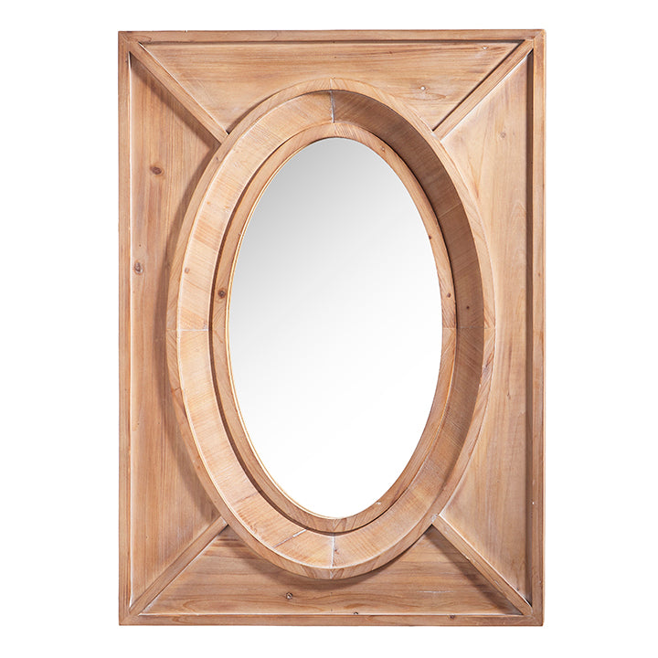 Wood Framed Mirror - Molly + Kate 