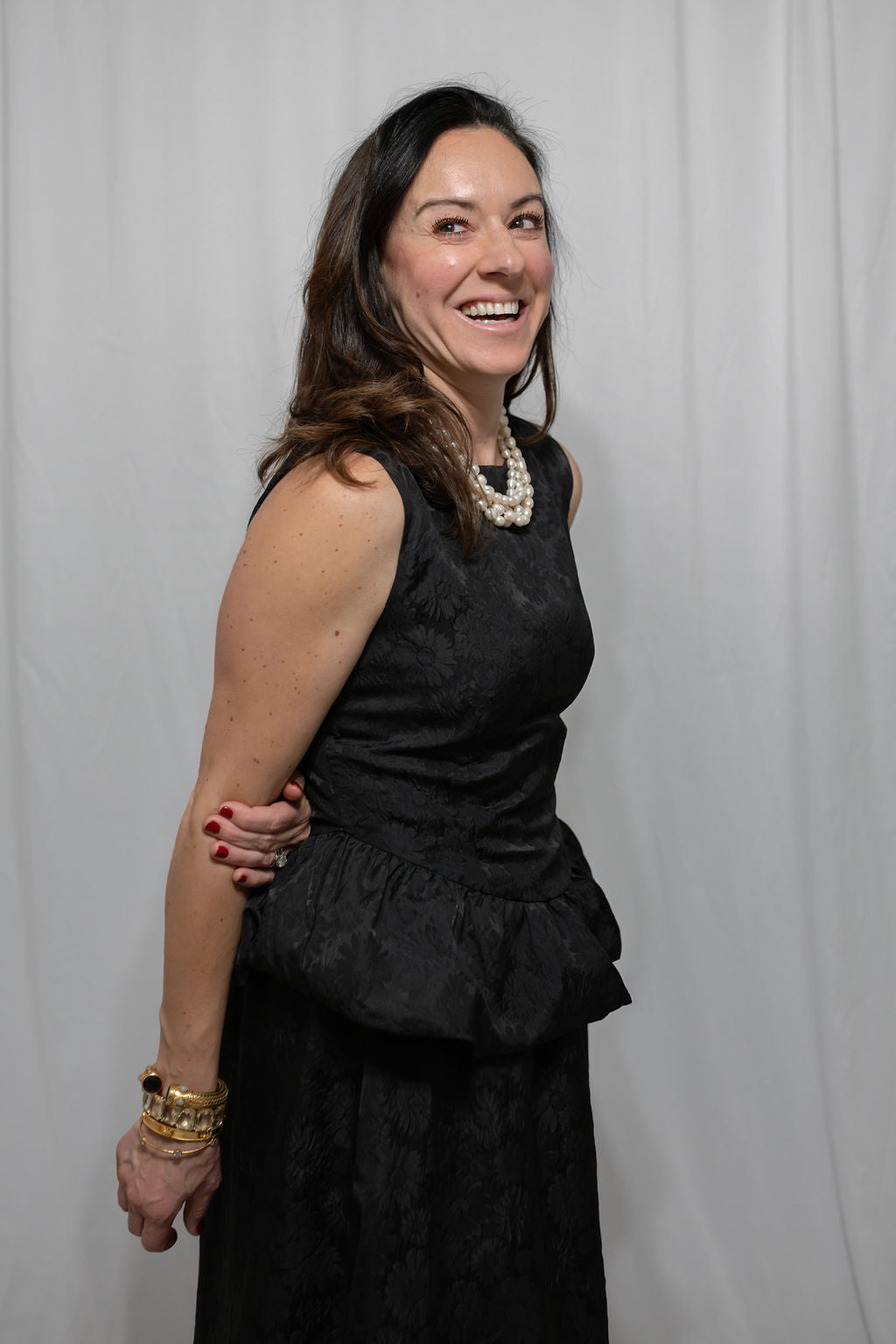 Boughs Of Holly Peplum Top