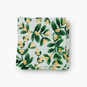 Mistletoe Cocktail Napkins - Rifle Paper Co