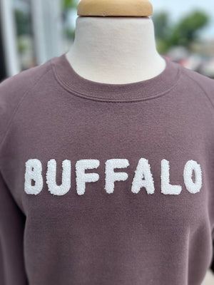 Buffalo Crewneck Sweatshirt - Mocha