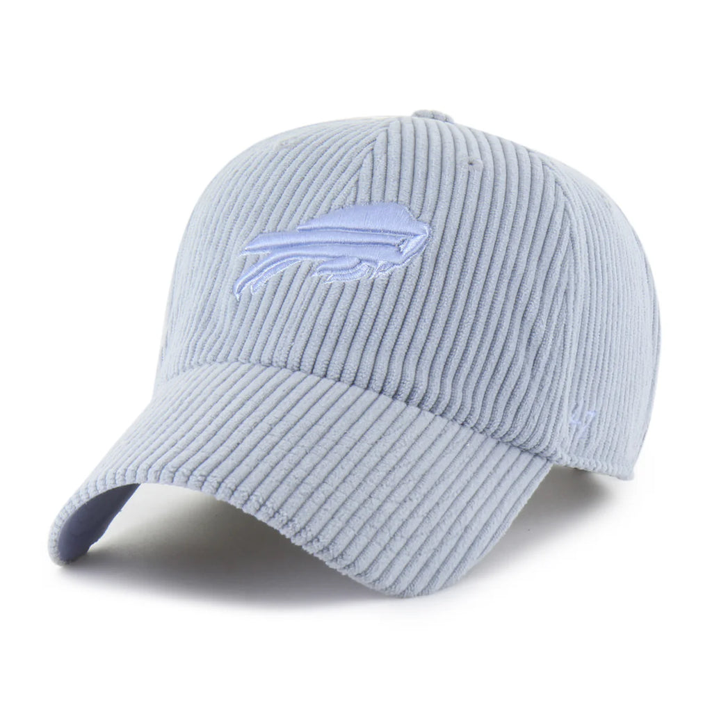 Mist Blue Corduroy Buffalo Bills Hat