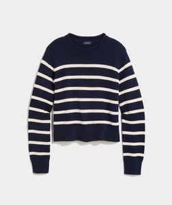 Caley Stripe Roll Neck Sweater