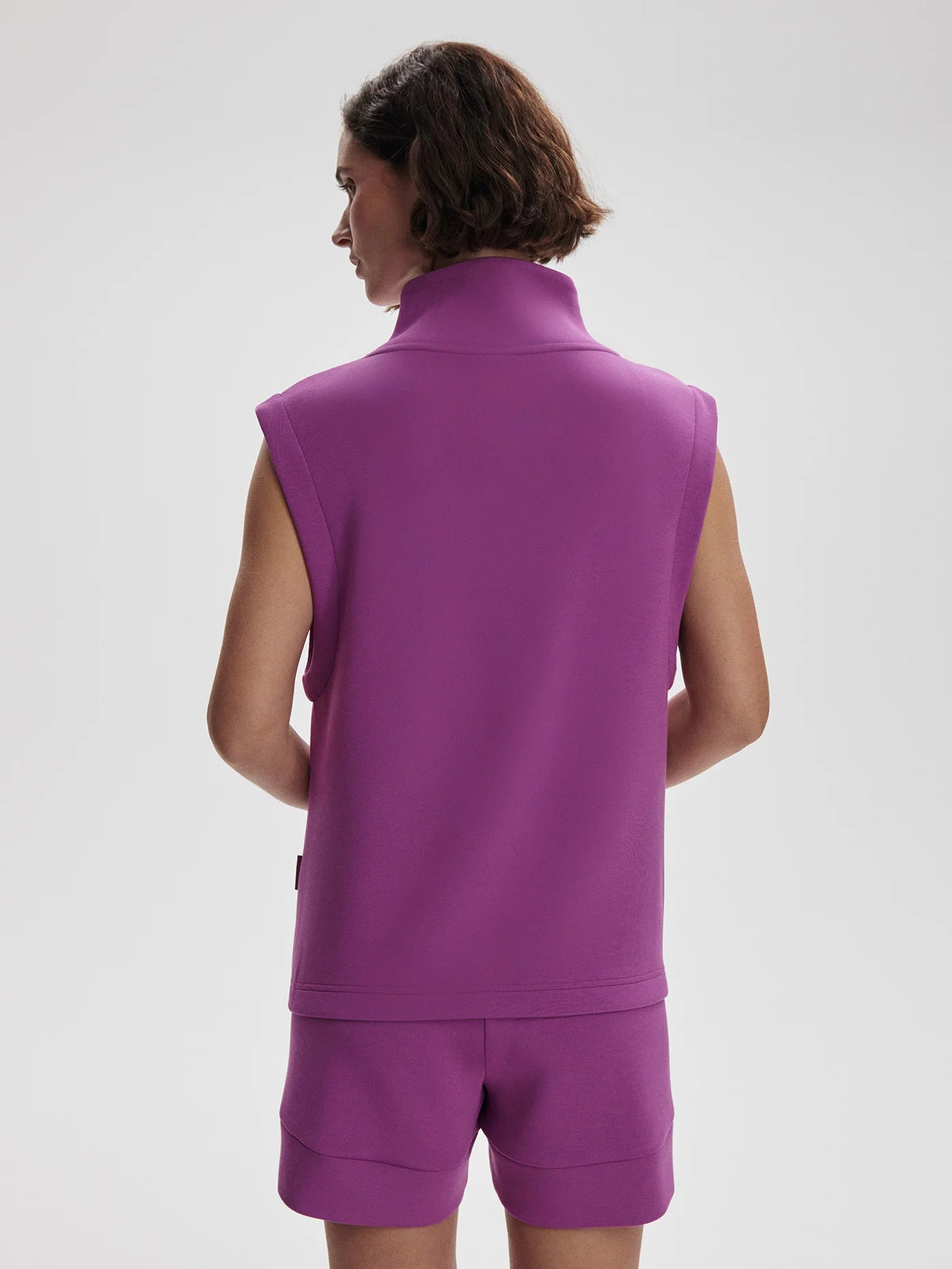 Magnolia 2.0 Half-Zip Tank - Striking Purple