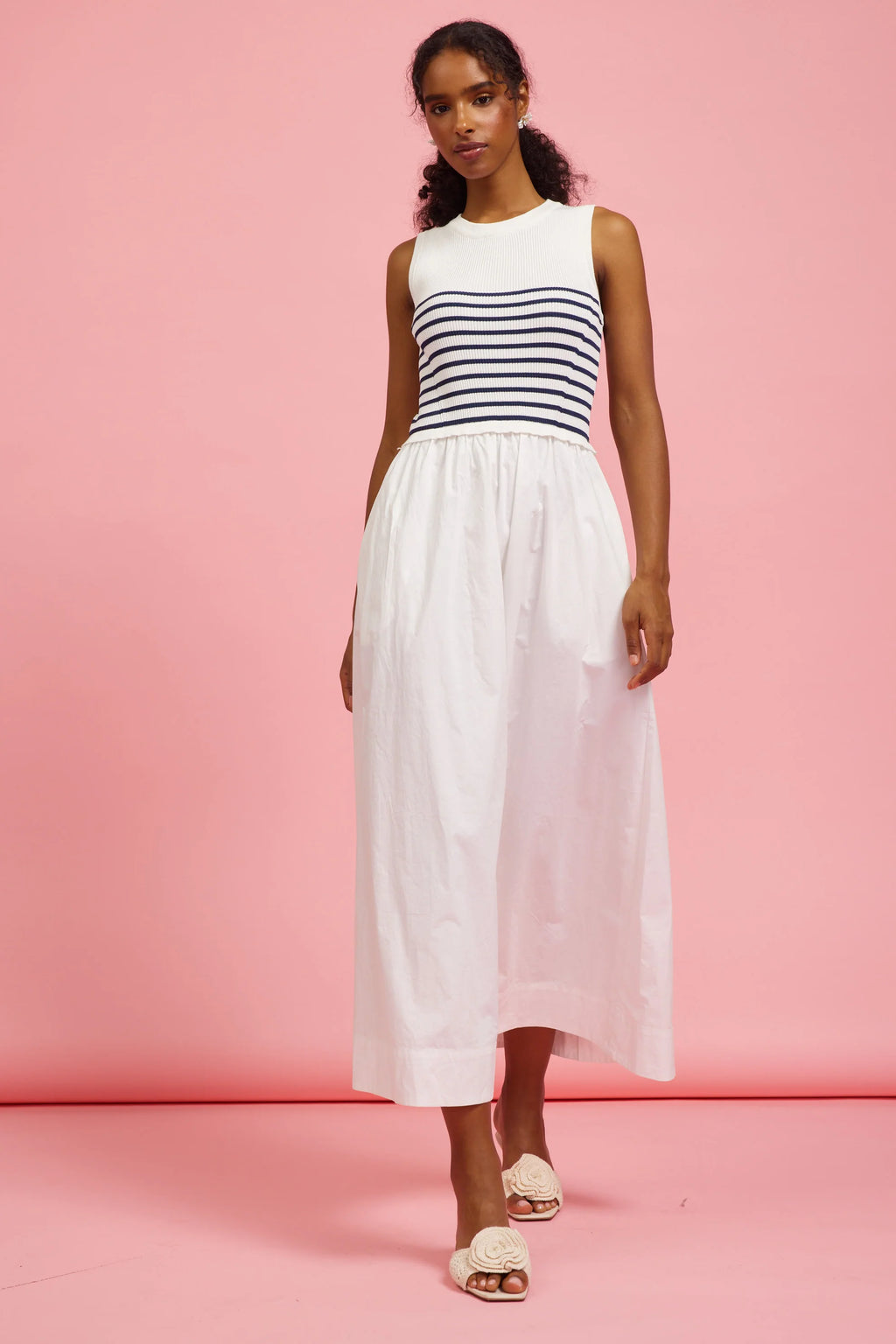 Wren Mixed Media Midi