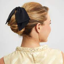 Recycled Fabric Bow Hair Clip