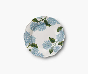 Hydrangea Melamine Assorted Dessert Plates - Set of 4