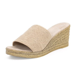 Finn Wedge - Linen