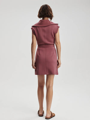 Rebecca Zip Through Dress - Wild Rhubarb