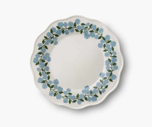 Hydrangea Melamine Assorted Dinner Plates - Set of 4