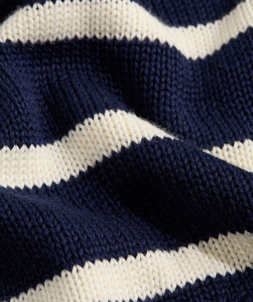 Caley Stripe Roll Neck Sweater