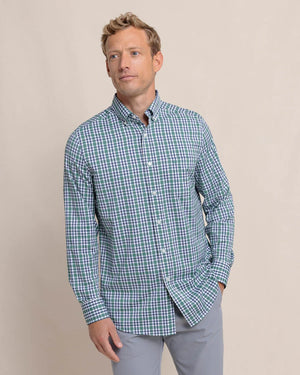 brrr°® Intercoastal Haywood Plaid Sport Shirt - Fir