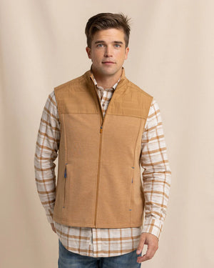 Coligny Quilted Vest - Hazelnut Khaki