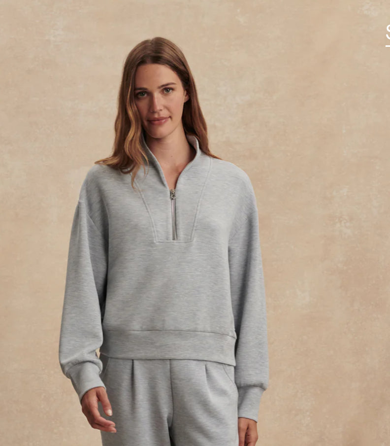 Davidson Sweat - Mid Blue Marl