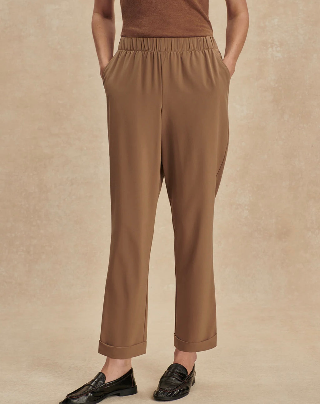 Alana Tapered Leg 27” - Taupe Stone