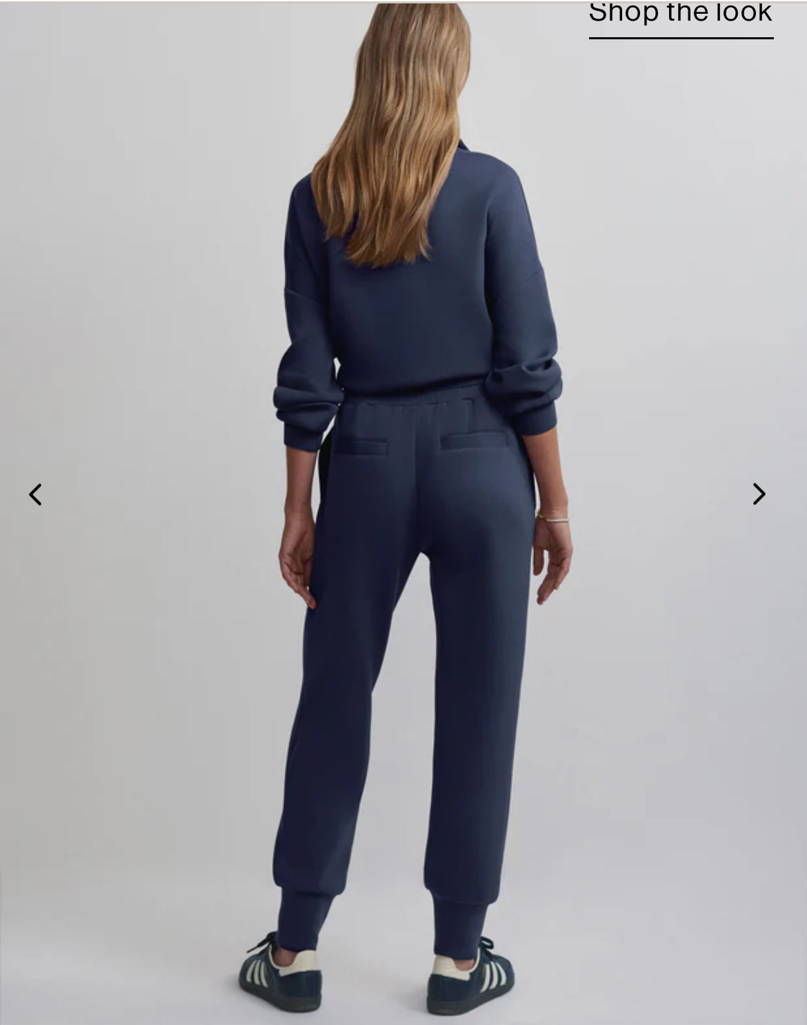 The Slim Cuff Pant 25" - Blue Night