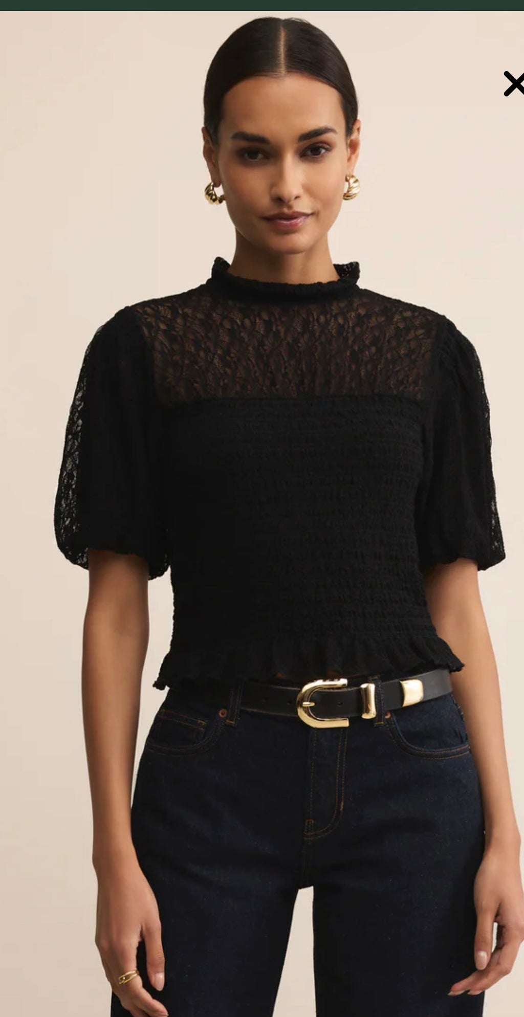 Glimpse Lace Top