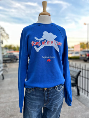 King of My Heart - Buffalo Version Crewneck