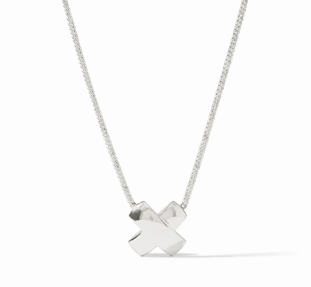 Catalina X Delicate Necklace-Silver