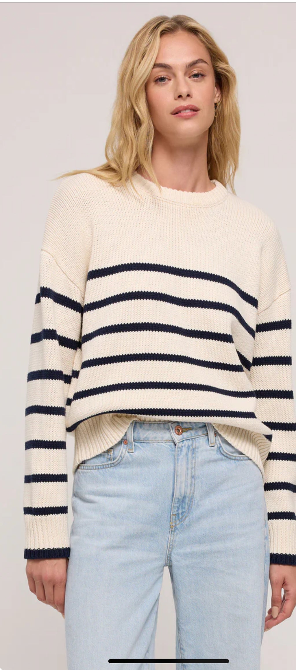 Boyfriend Stripe Sweater