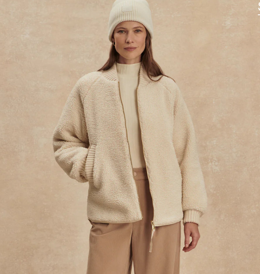 Serina Reversible Quilt Jacket - Sandshell