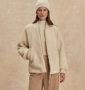 Serina Reversible Quilt Jacket - Sandshell