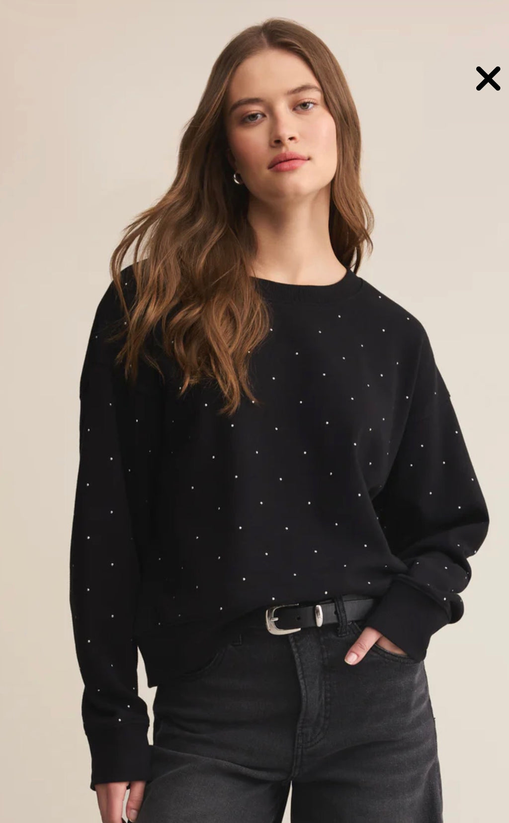 Sparkle Crewneck Sweatshirt