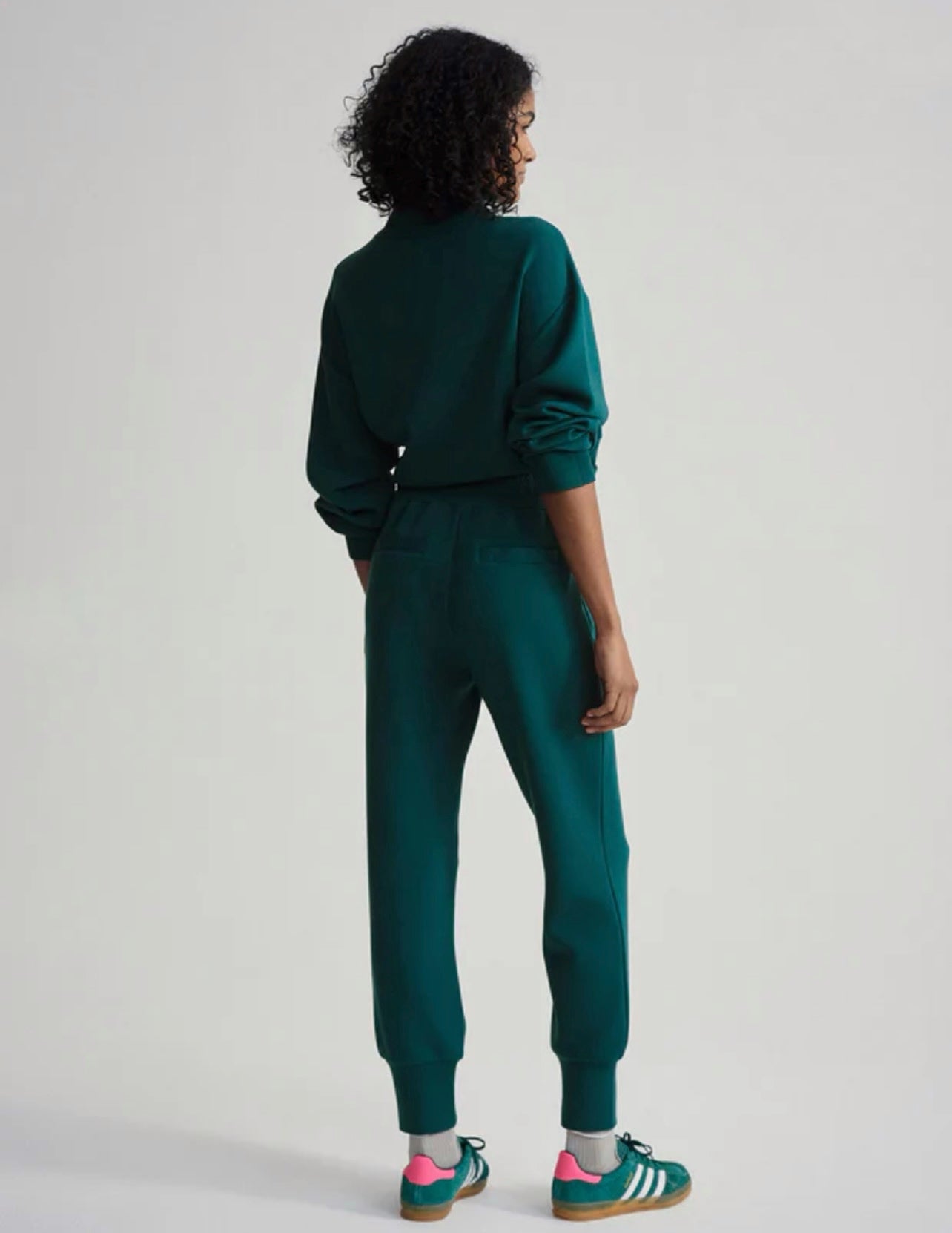 The Slim Cuff Pant 25" - Conifer