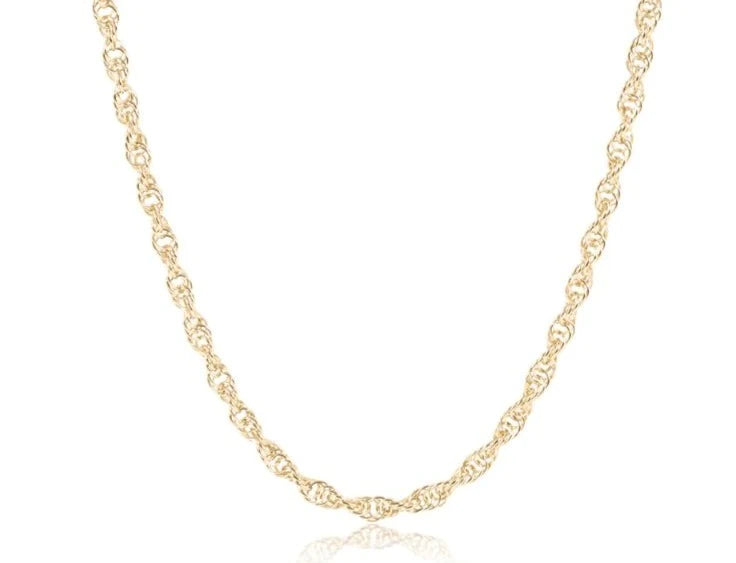 Rope Chain Necklace - Gold