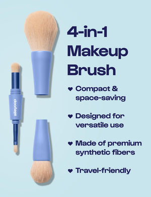 Overachiever 4-in-1 Makeup Brush