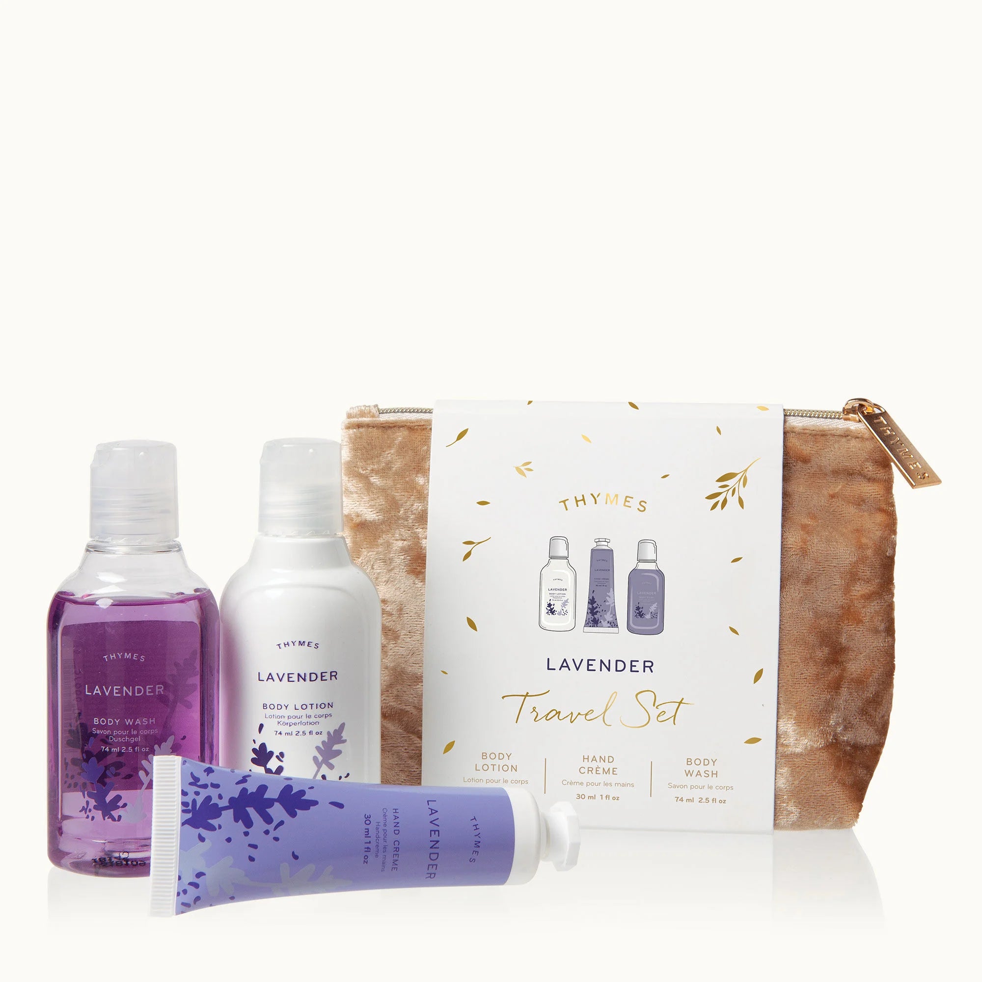 3pk Travel Set with Beauty Bag