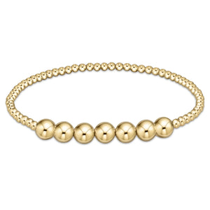 Beaded Bliss Bracelet - Gold