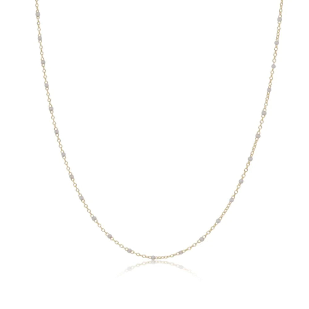 Simplicity Chain Necklace - Pearl