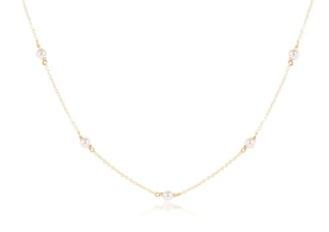 Simplicity Chain Necklace - Pearl