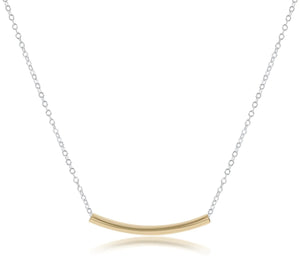 Bliss Bar Small Necklace - Mixed Metal