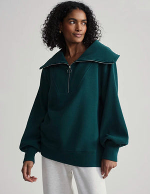 Vine Half-Zip Pullover - Conifer