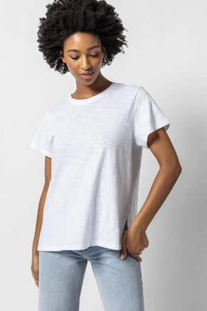 Oversized Boyfriend Tee- White