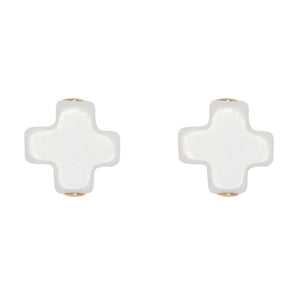 Signature Cross Stud - Assorted Colors