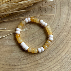 Vivienne Honey Stretch Bracelet