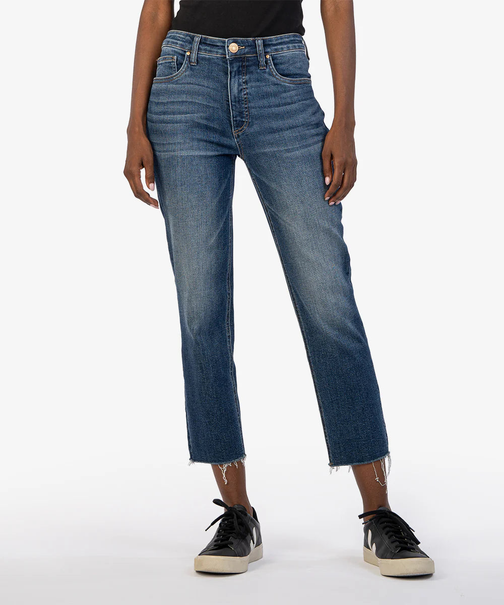 Rachael High Rise Fab Ab Mom Jean (Explore Wash)