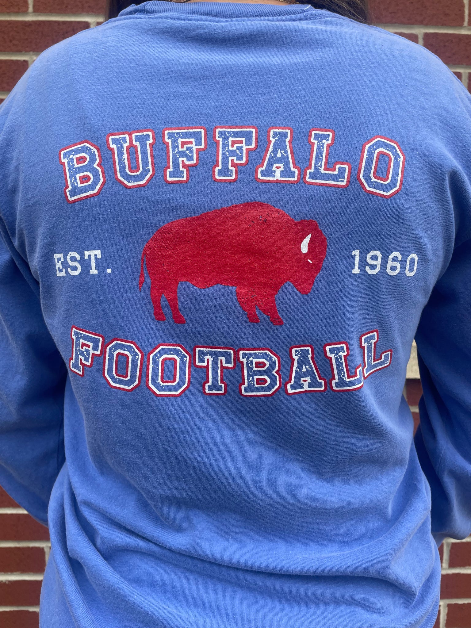 Buffalo Long Sleeve Pocket Tee